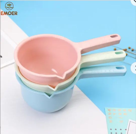 Kitchen PP Plastic Round Water Dipper Ladle water scoop