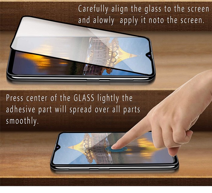 Tospino Tempered Glass Screen Protector for Samsung Galaxy A20