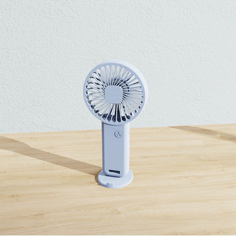 Handheld fan, usb charging small fan, portable mini dormitory desktop, silent gift logo