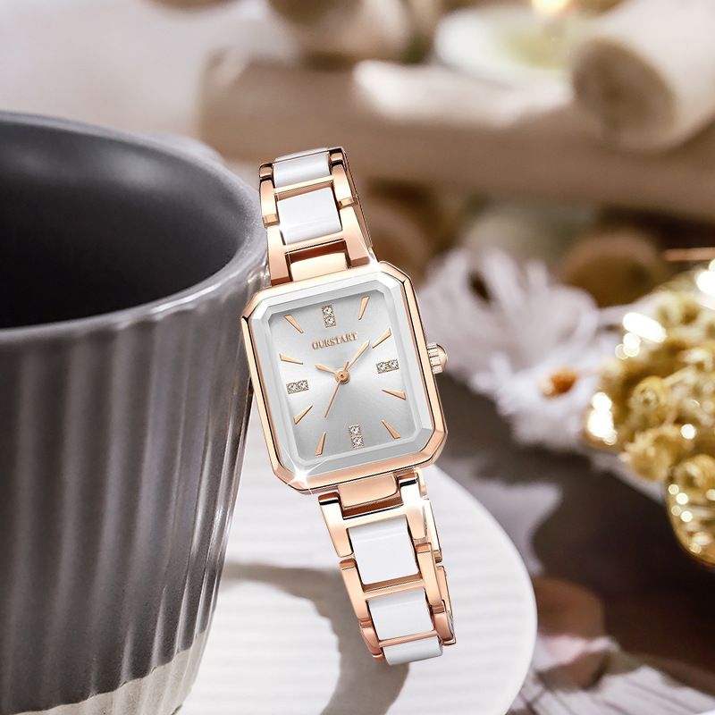 Women's explosive waterproof fashion temperament alloy quartz women's watch GD281