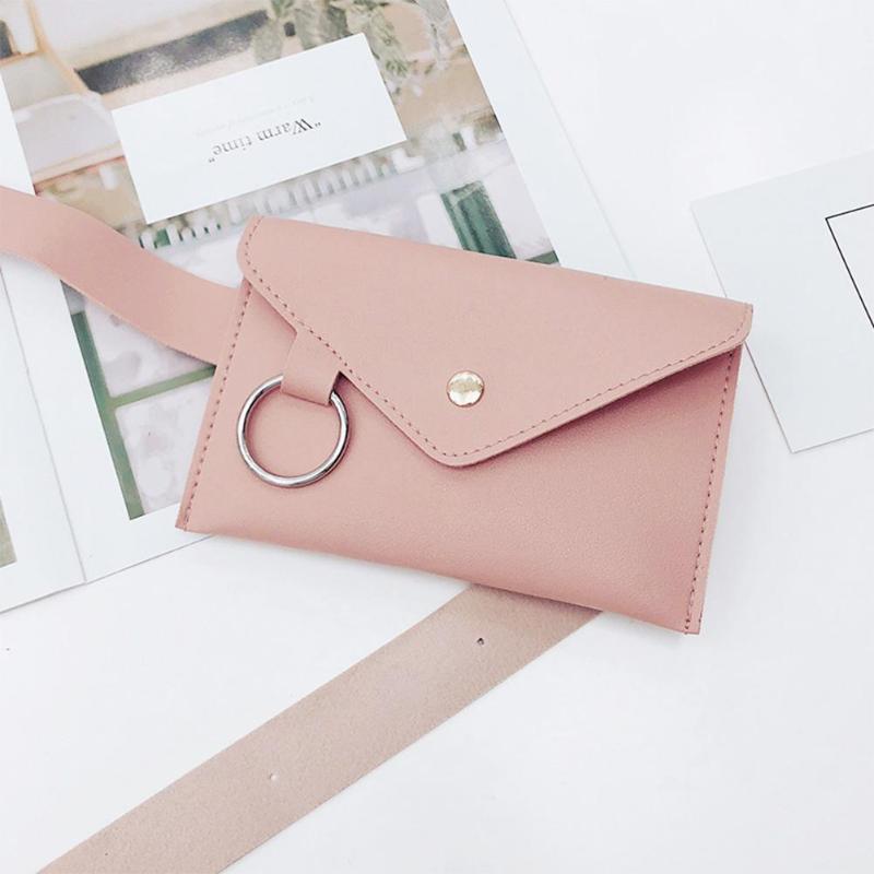 Fashion New Women Waist Pack Femal Belt Bag Phone Pouch Bags Brand Design Women