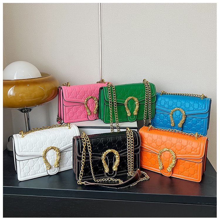 New women's bag chain bag small square bag senior sense with all the shoulder crossbody bag fashion bag FM-6005