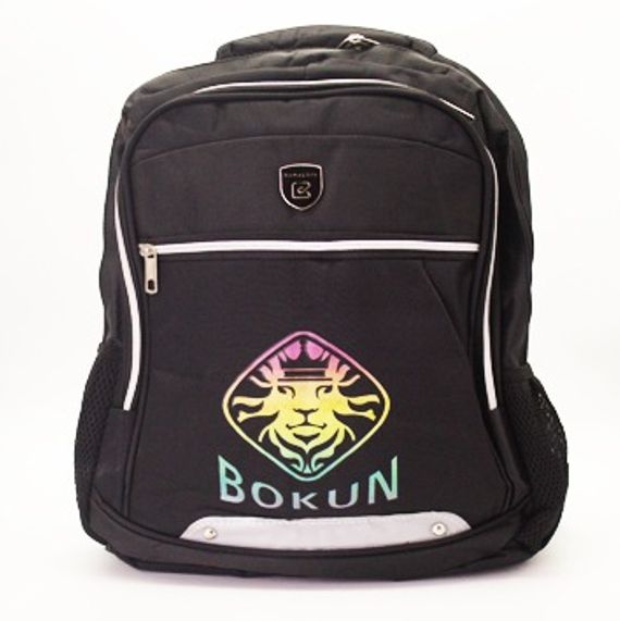 Bokun Lion Head Logo Design Durable Backpack Bag