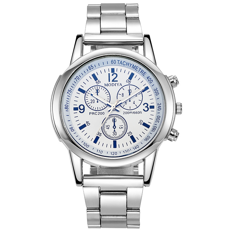 GD122 Men's Watches Fashion Business Luxury Wristwatch Stainless Steel Mesh Belt Casual Dress Quartz Watch for Men