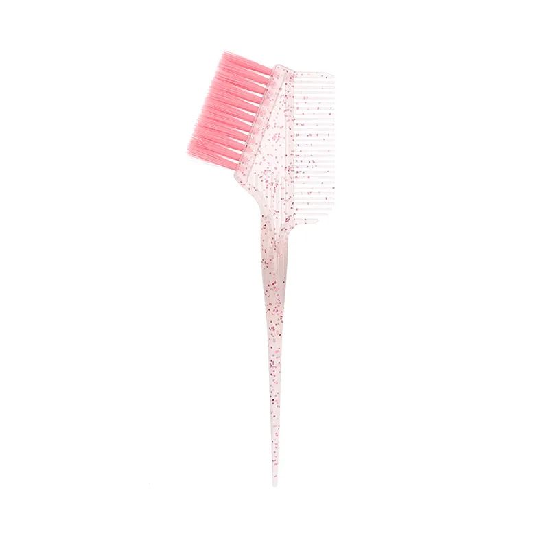 Coloring Hair Dye Brushes Plastic Easy Clean Mixing Bowl Home Salon Barber Tinting Brush Hairdressing DIY Haircut Accessories