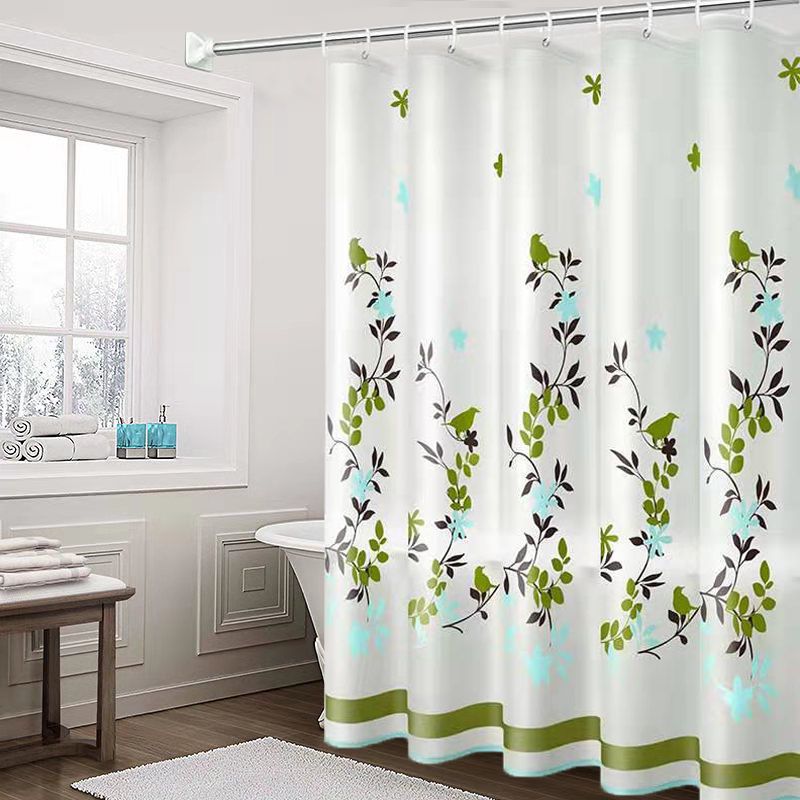 Shower curtain, waterproof, mildew proof, thickened, bathroom curtain, partition curtain, door curtain, window hanging curtain ，large size 100*200cm,120*200cm,150*200cm,180*200cm,200*200cm,240*200cm,260*200cm ，Stainless steel ，buckle eye