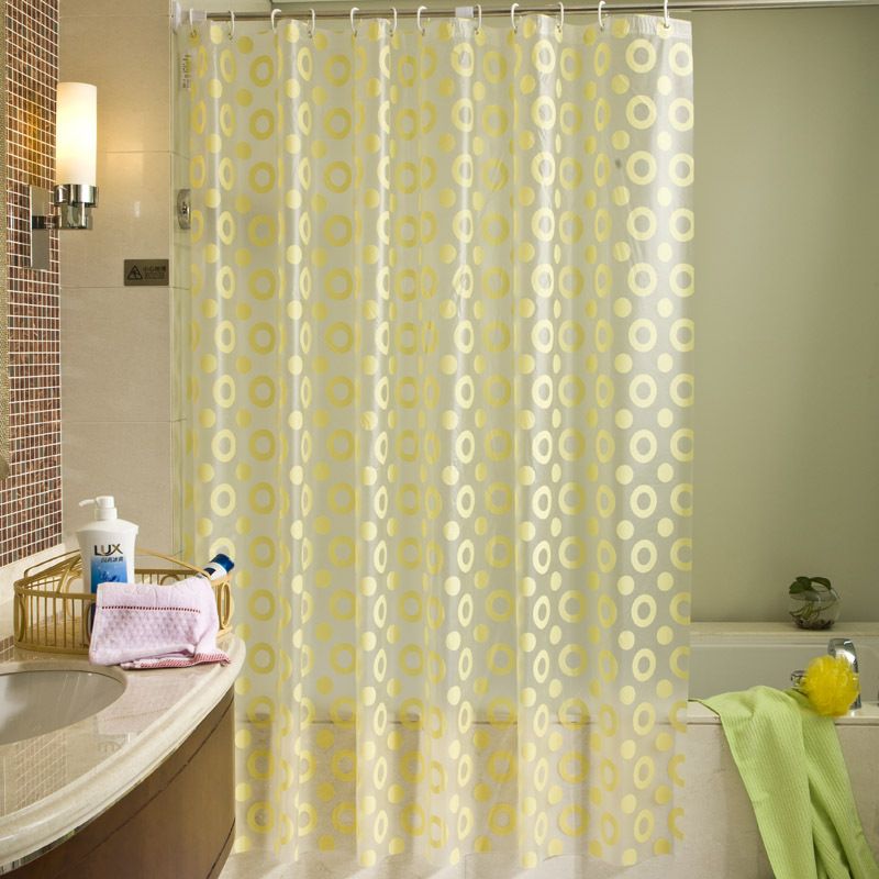 PEVA waterproof, anti mold, shower curtain, shower curtain, bathroom, curtain, hotel, solid color, partition curtain,Curtain 