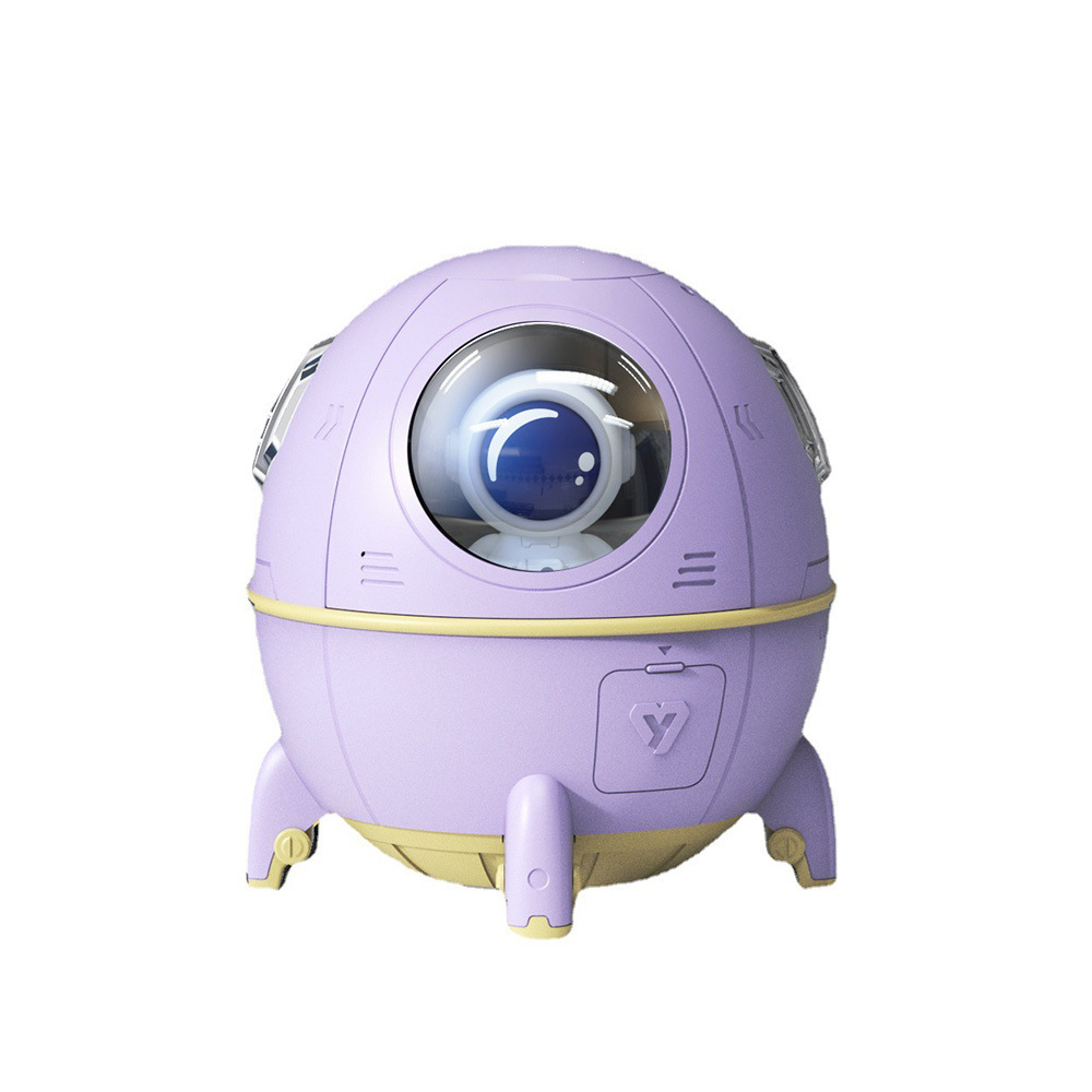 MJ046 New Astronaut Air Humidifier 220ml Electric Ultrasonic Aroma Essential Oil Diffuser Colorful LED Light USB Mist Sprayer Gifts