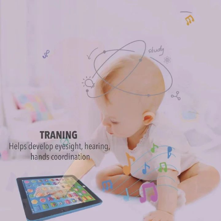 Kids Early Learning Education Touch Screen Mini iPad Tablet Computer Gift Toy For Children Learning Toys English Tablet Learning Machine