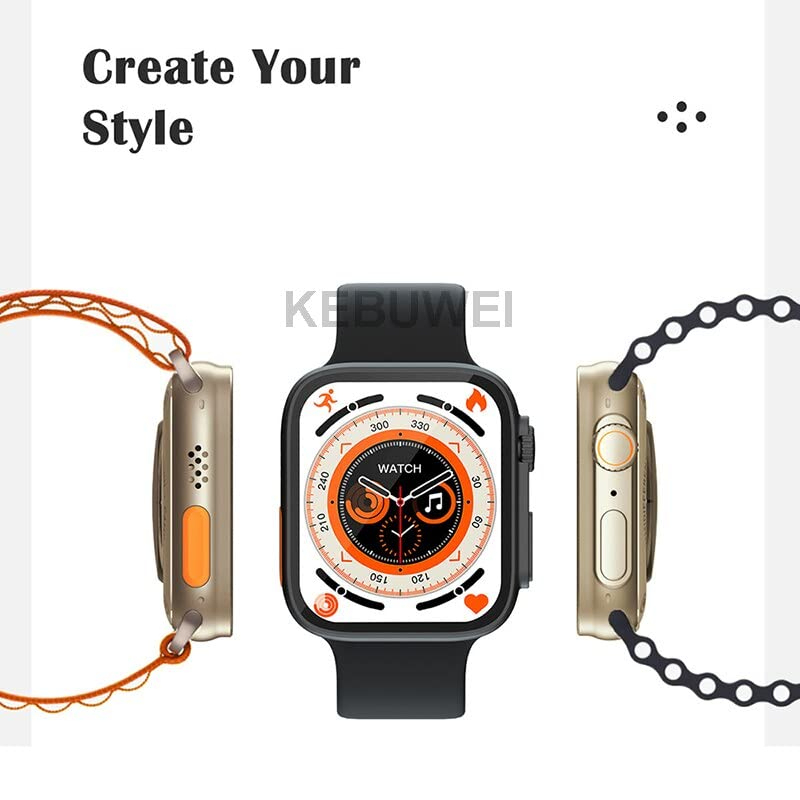 2023 Original New Watch 8 Ultra SmartWatch Series8 Custom Dial Men Women Heart Rate Monitor Sport Smart Watch PK DT8 Ultra HD99