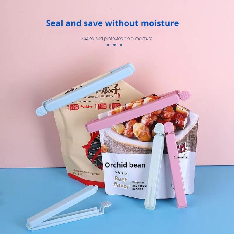 AUNONT Snack Clip Dustproof Moistureproof Sealer Food Freshness Sealing Clip Large Snack Sealing Clip
