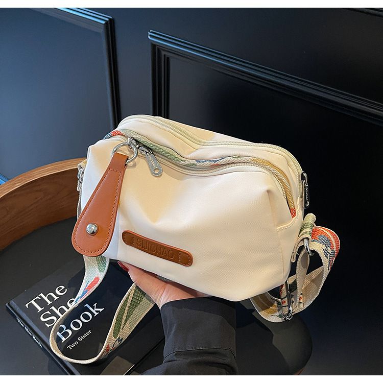 Thickened Oxford Cloth Women Bag Fashion All-match Large Capacity Shoulder Crossbody Bag Casual Commute Daily Handbag
