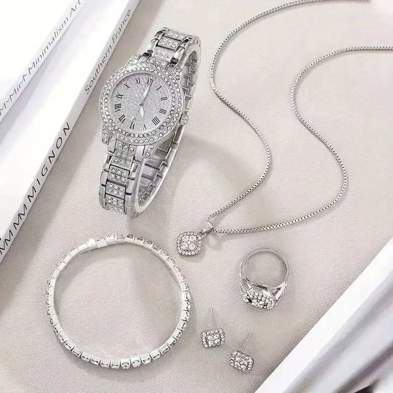 Spicy Girl Sweet Wind Watch Women's Niche High End Feeling Starry Sky Quartz Watch Student Full Diamond Women's Watch Valentine's Day Gift