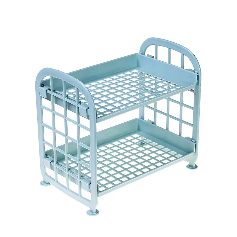 Dressing table storage rack, kitchen storage rackblue