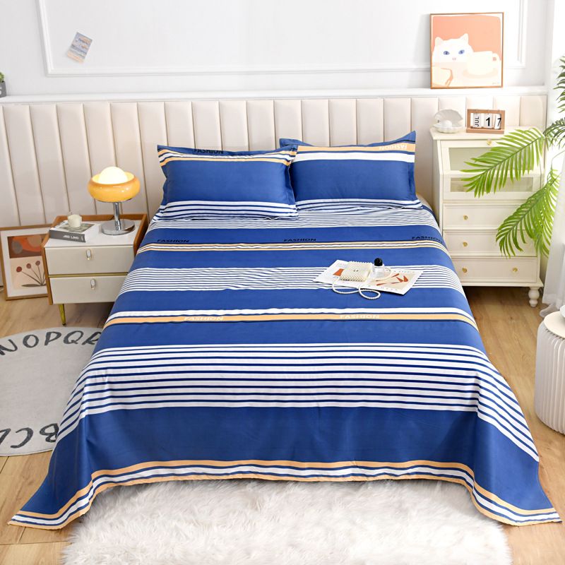 120*230cm Aloe cotton printed bed sheets,48*74cm pillowcases CRRSHOP pillow case bedding article free shipping