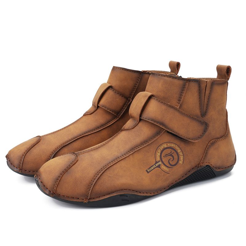 Boots Boot Man Shoe Autumn Winter New Large Men's Cotton Warm High Top Martin Boots Casual Men's Shoes