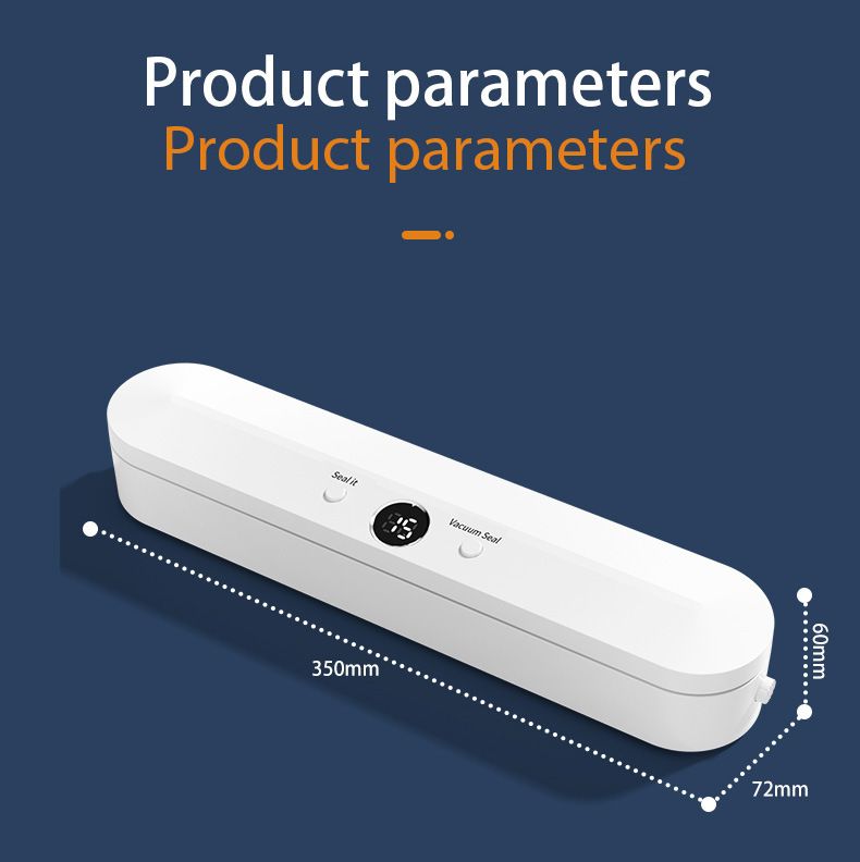 Vacuum machine small vacuum sealer snack food packaging machine automatic sealing bag household plastic seal preservation