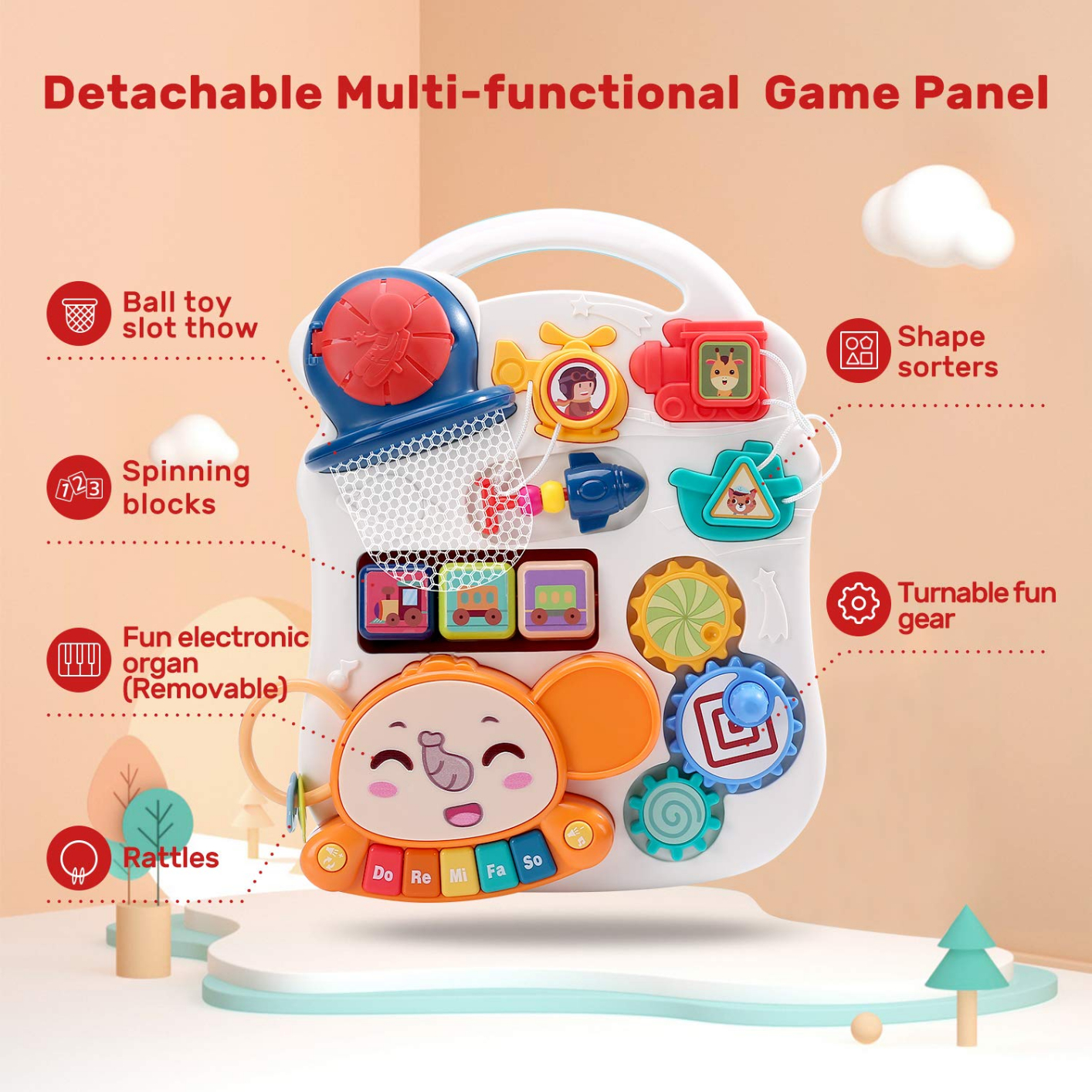 Baby Walker Toy Baby Multi-function Baby Stroller Anti-rollover Can Increase Weight Newborn Learning To Walk Toy Baby Walker