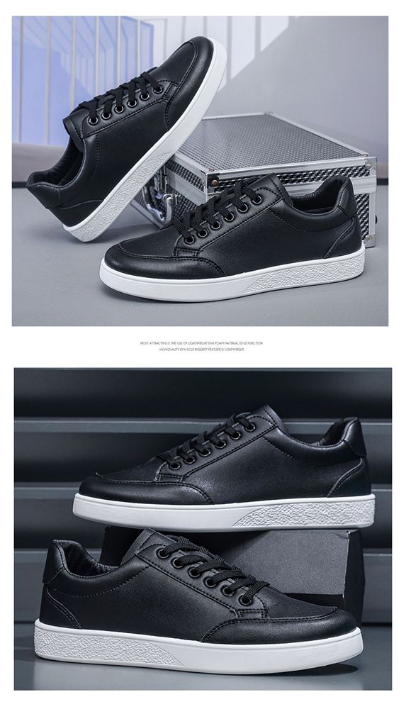 2024 autumn new men's shoes street board shoes Male Korean version student men's small white shoes Fashion casual shoes Fashion shoes G138