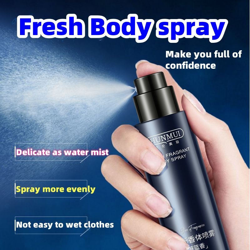 100ml Fresh body spray, men's body lotion, refreshing armpit to remove odor, lasting fragrance, men's perfume CRRSHOP Beauty Care Liquid Perfume