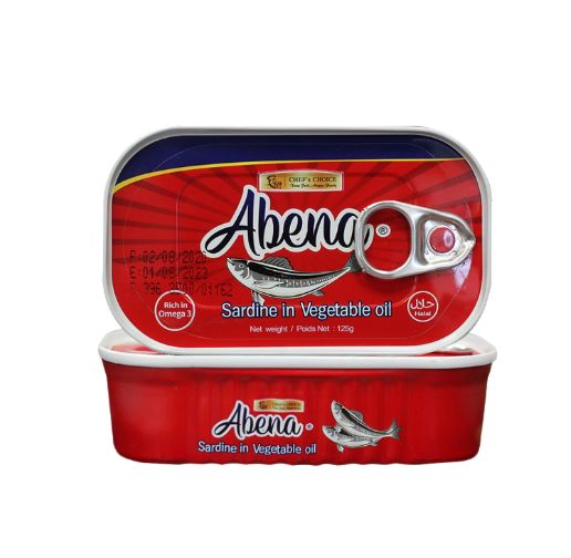 Abena Sardines in Vegetable Oil (125g)