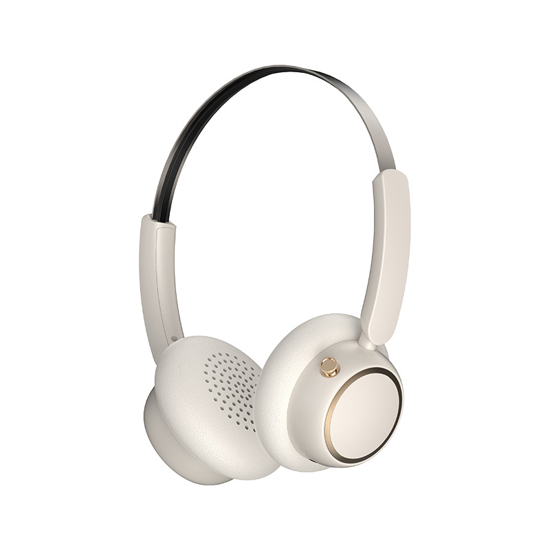 Vintage wireless Bluetooth headset with long battery life for sports wear and music noise cancelling headphones