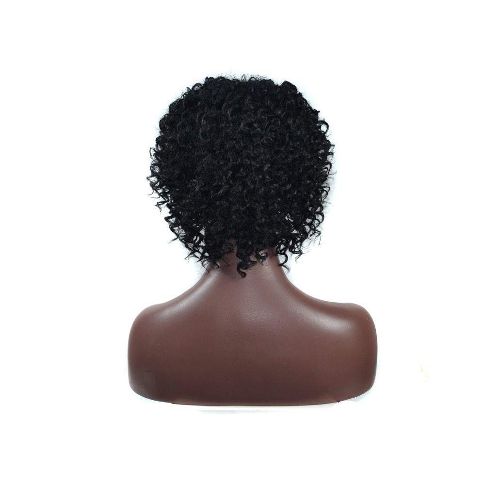 TopKiss Sexy Small Curls Wig for Women, Wish Synthetic Hair Head Cover Local