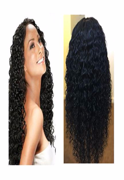 Wigs  Natural Curl Chemical Fiber Hair Curtain Water Wave Hair