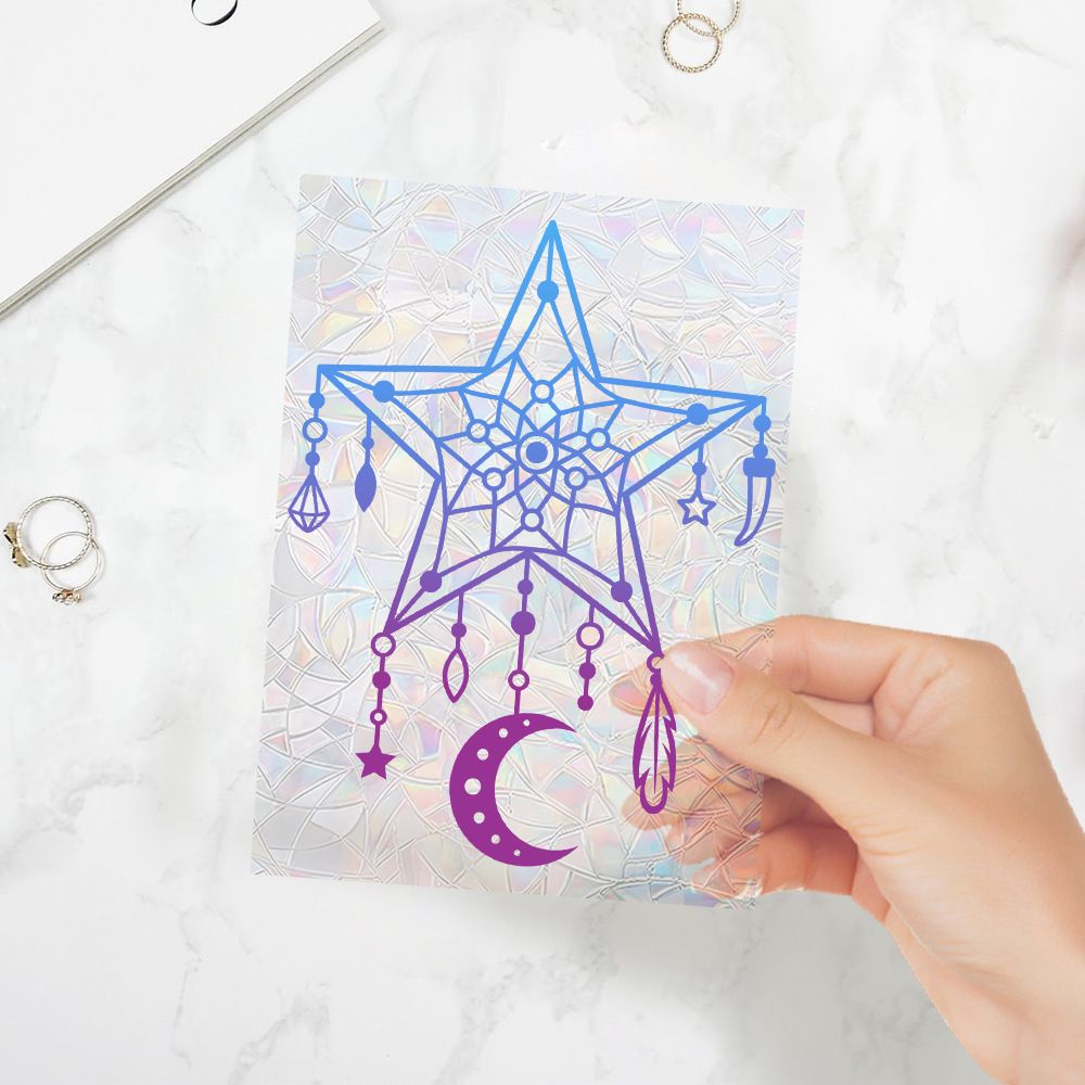 Amazon New Plant, Flower, Animal and Sunlight Catcher Static Glass Sticker - Bird - proof Glass Sticker