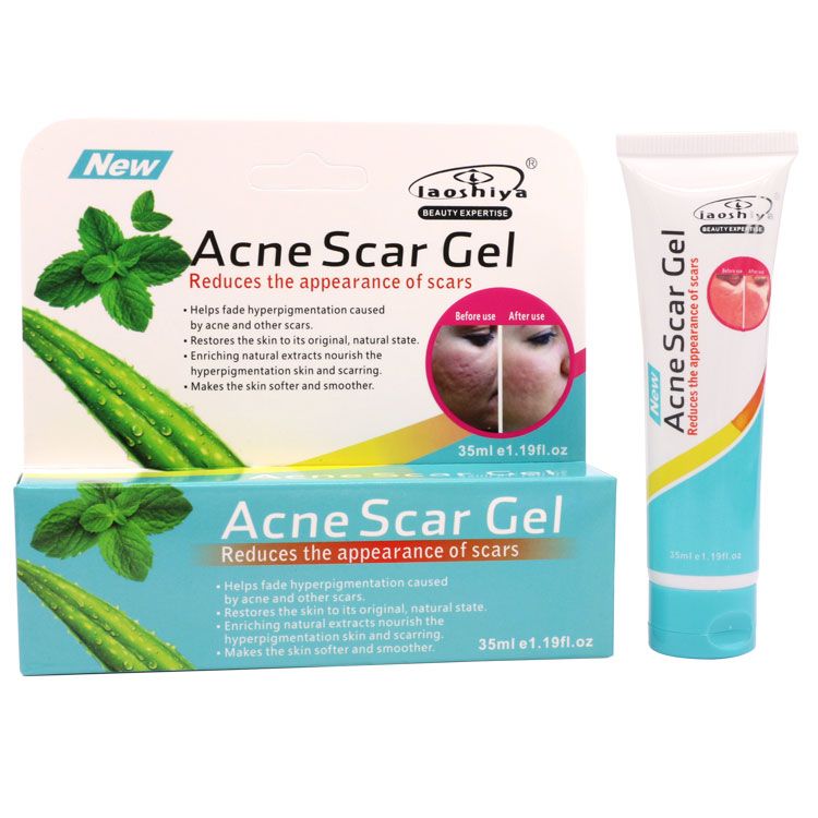 Acne Scar Gel - 35ml Natural Extracts with Green Tea & Aloe Vera | Fade Scars, Hyperpigmentation & Restore Smooth Skin