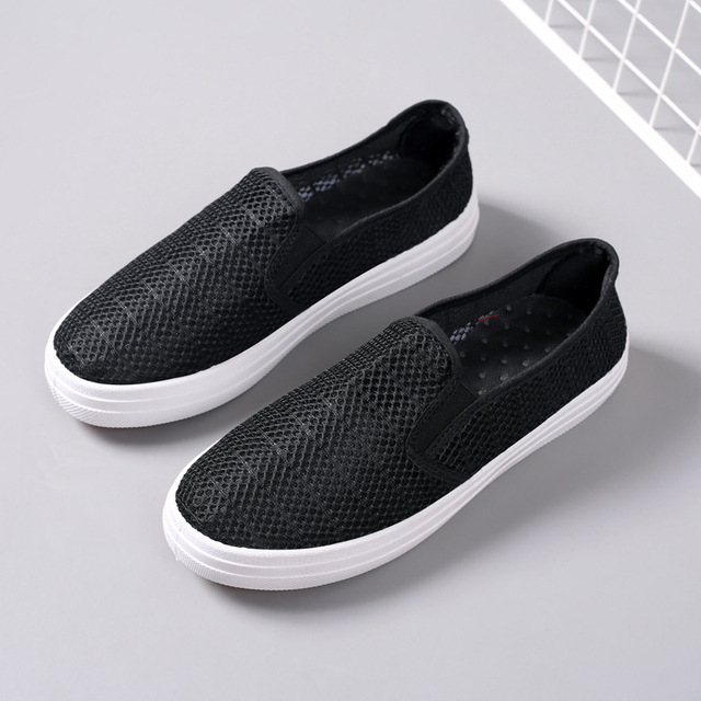 AD003 women's walking shoes Comfortable mesh petticoat casual sneakers
