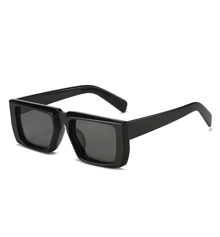 New Fashion Rectangular Sun Glasses PC Oversized Square Sunglasses For Men Women Custom
