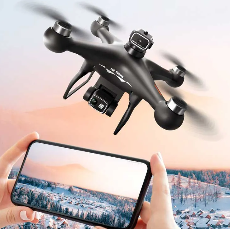 S116 foldable drone dual camera  
2023 Latest High Tech 360 Tumble 3d Flip Altitude Hold Rc Unfoldable Mini Suitcase Drone S116 Brushless Motor With Esc Camera