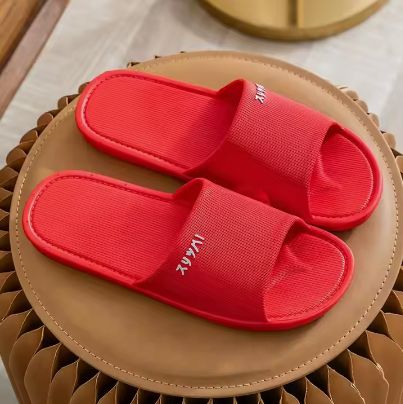 Summer women man comfortable home bathroom PVC slides slipper sandals