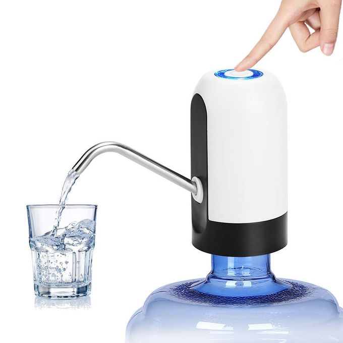 Electric Automatic Water Dispenser - White/Black