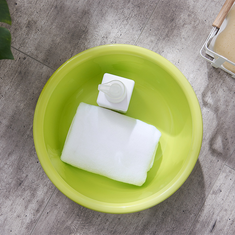 Tospino Home Multi-Purpose Lightweight Round Plastic Wash Basin 31*10cm