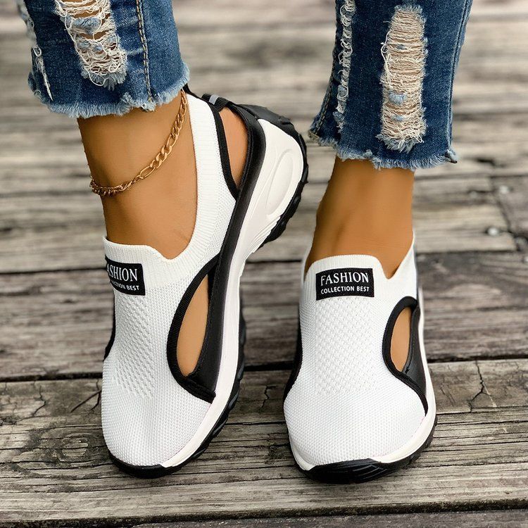 2025 New cross-border trade plus-size women's summer new Korean version Instagram female student casual hollowed-out versatile flying weave