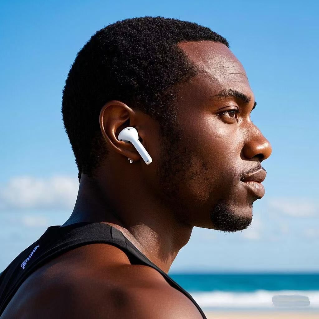 Apple Airpods （3rd generation） Bluetooth Headphones, Earbuds Stereo Bass, in Ear Noise Cancelling Mic, Earphones IP7 Waterproof Sports, 32H Playtime USB C Mini Charging Case Ear Buds for Android、iOS