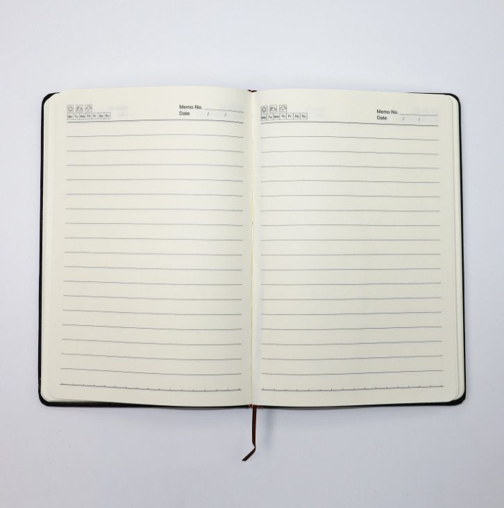 Tospino branded Embossed Leather Design Travel Journal Weekly Daily Planner Leather Hardcover Diary Memo Notebook - 100 pages - Office, commercial, school supplies