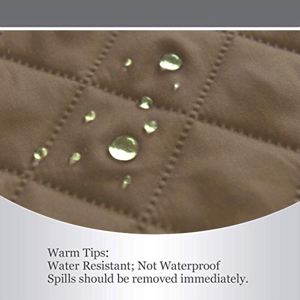 Sofa Slipcover Reversible Sofa Cover Water Resistant Couch Cover Furniture Protector with Elastic Straps for Pets Kids Children Dog Cat