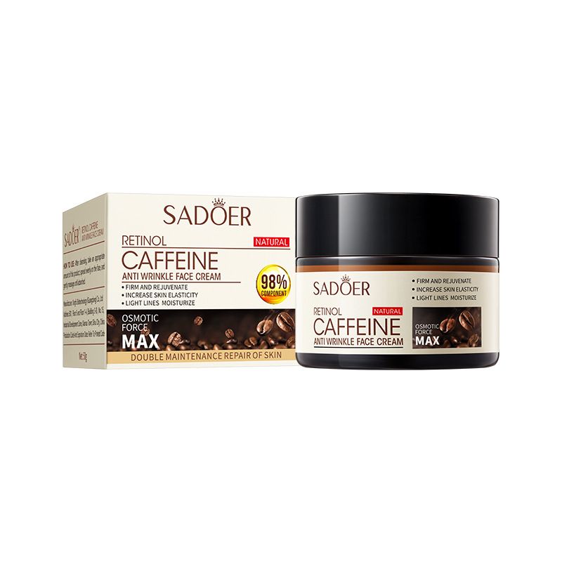 SADOER Retinol Caffeine Anti-Wrinkle Cream Moisturizing Face Cream