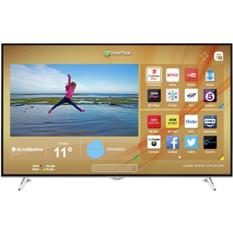 Chigo 50 Inch 4K UHD Smart TV - Screen Type: FULL HD LED, Ports: HDMI, USB Movie - Screen Casting - YouTube, FaceBook, Netflix