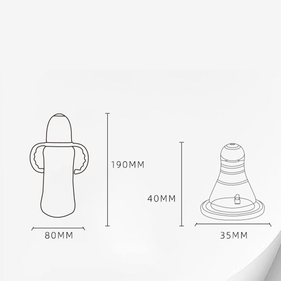 280ml Baby Feeding Plastic Bottle, Mother And Baby Products, Children's Baby Drinking Bottle, PP label Mouth Bottle Baby Bottle