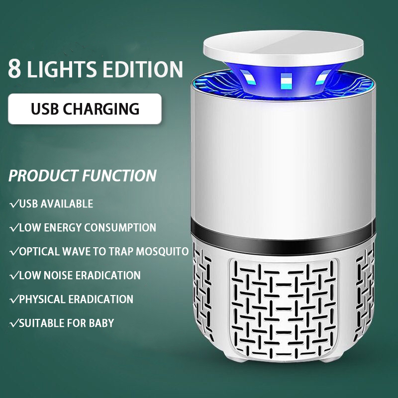 mosquito killer USB Blue Light Mosquito Killer Insect Killer Mosquito Eradication Device Home use Office use Baby use Mosquito Control Device low noise mosquito killer suction-type mosquito killer 