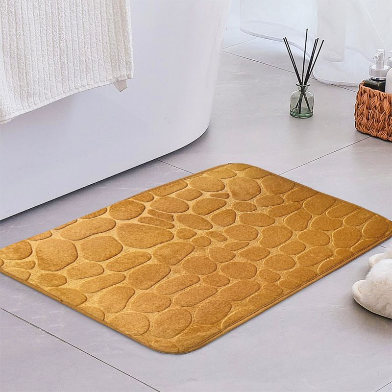 Coral velvet embossed pebble floor mat CRRSHOP home decor carpet free shipping