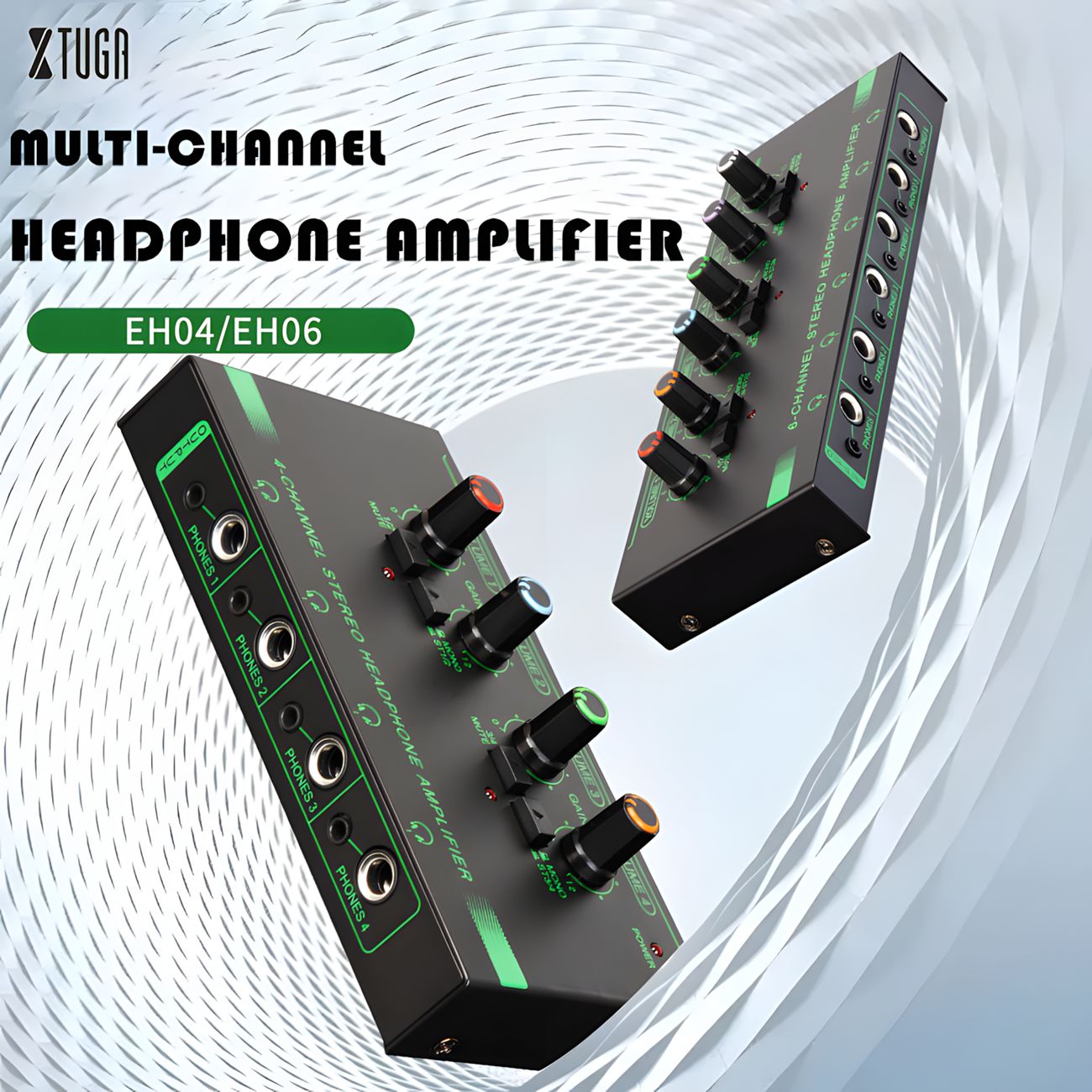 Headphone Amplifier 4-channel 6-channel monitor headphone amplifier mini audio professional