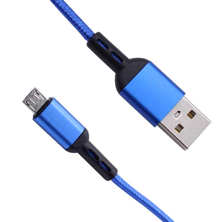 Android Charger Cable Mobile Phone Fast Charging 2A Blue 1Pcs/Box
