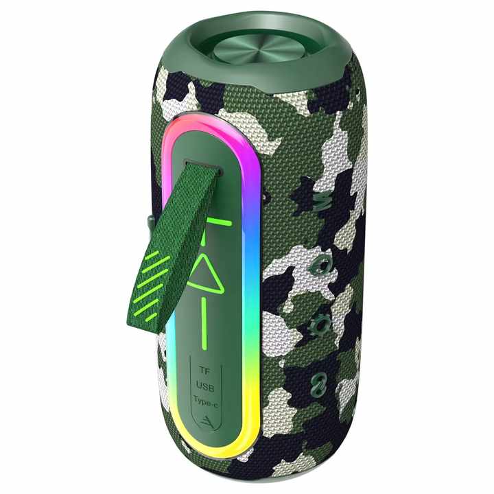 JBL Flip6 Max Bass Booster Speaker  15H Playtime | 5W Dual Diaphragm | Camouflage 