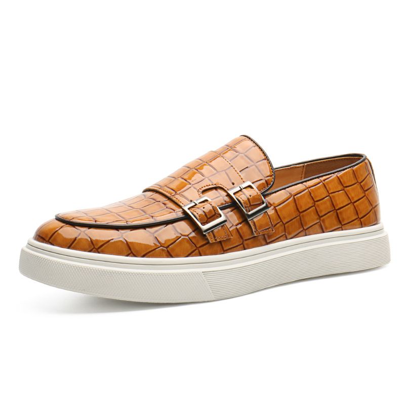 Men's summer breathable 2025 new style casual one-step loafers, men's business formal leather shoes