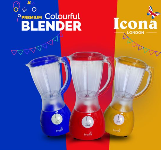 Icona Powerful 2 in 1 Blender 1.5L